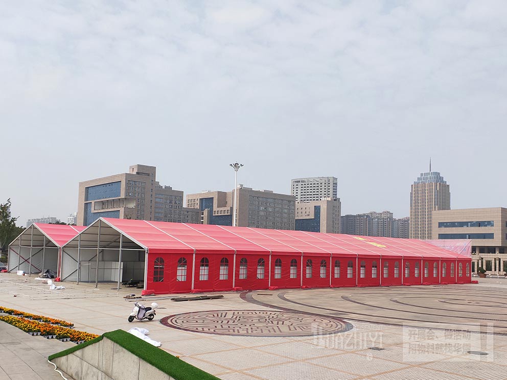 展銷會(huì)篷房租賃廠家助力科技博覽會(huì)