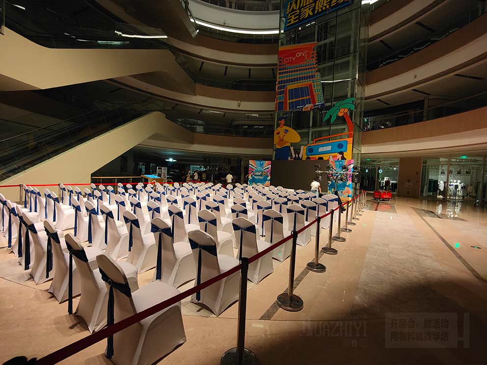 熙地港中庭舉行活動租賃華熠隔離帶