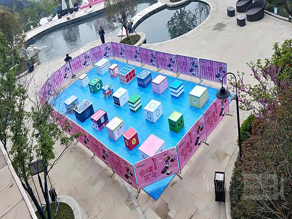 鐵馬護(hù)欄租賃助力童趣活動(dòng)現(xiàn)場(chǎng)