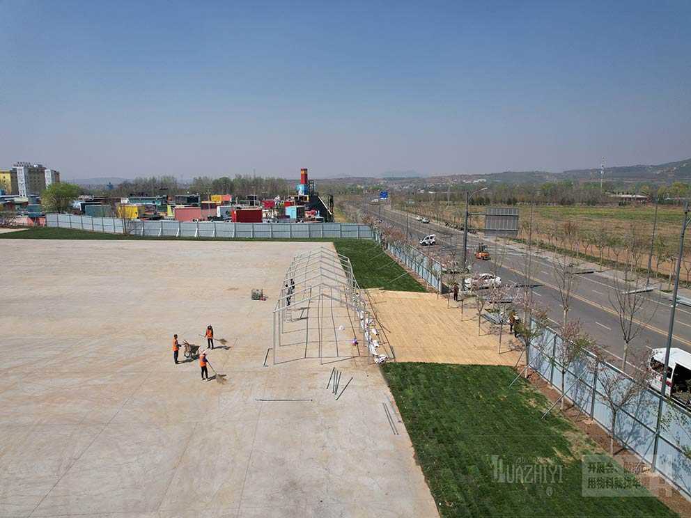 高平電音節(jié)篷房租賃廠家進(jìn)場(chǎng)搭建