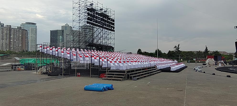 鄭州看臺租賃搭建施工周期是多長時間