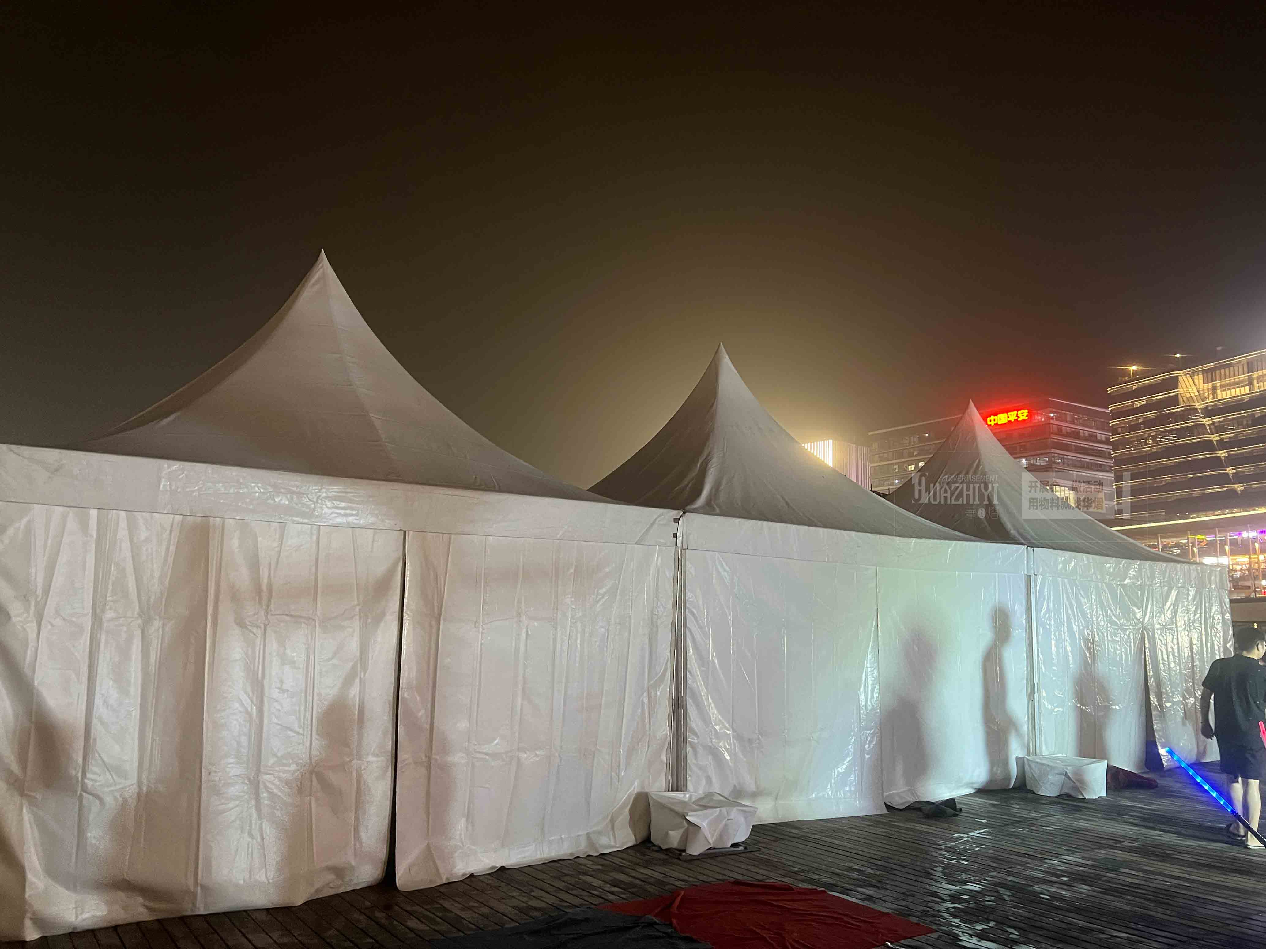 開封篷房出租廠家助力室外活動，搭建漂亮精致的尖頂篷房