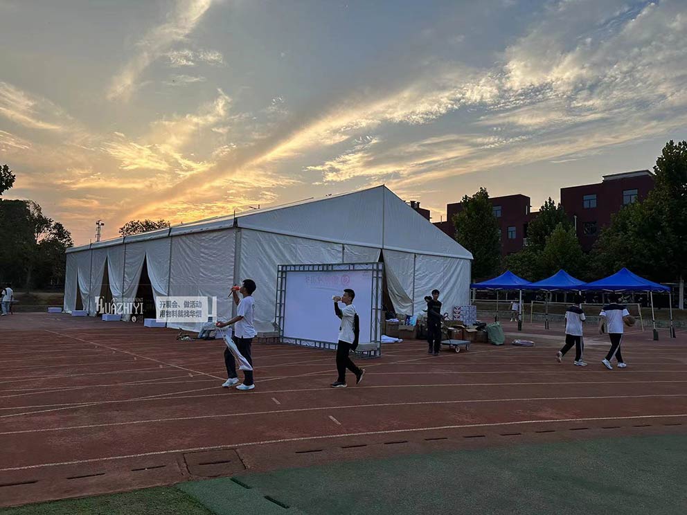 鄭州篷房出租搭建學(xué)校中國夢活動(dòng)現(xiàn)場大型篷房