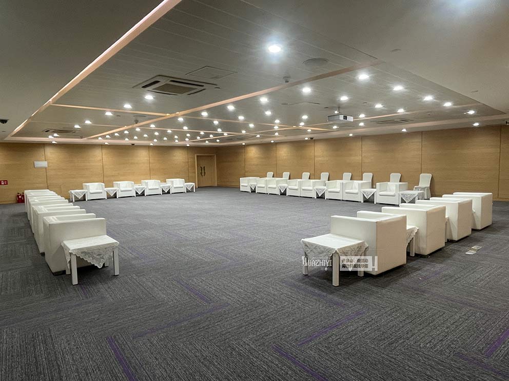 鄭州沙發(fā)出租助力會展中心東盟糧農(nóng)合作大會現(xiàn)場