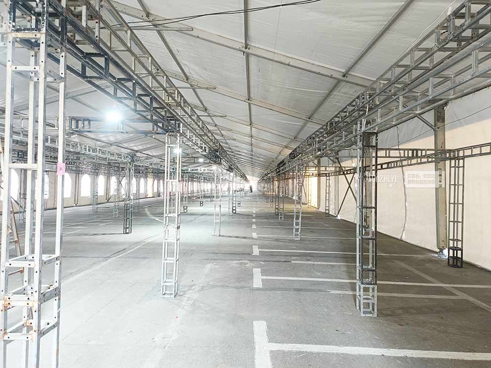 鄭州展銷會篷房租賃現(xiàn)身百榮年貨節(jié)現(xiàn)場