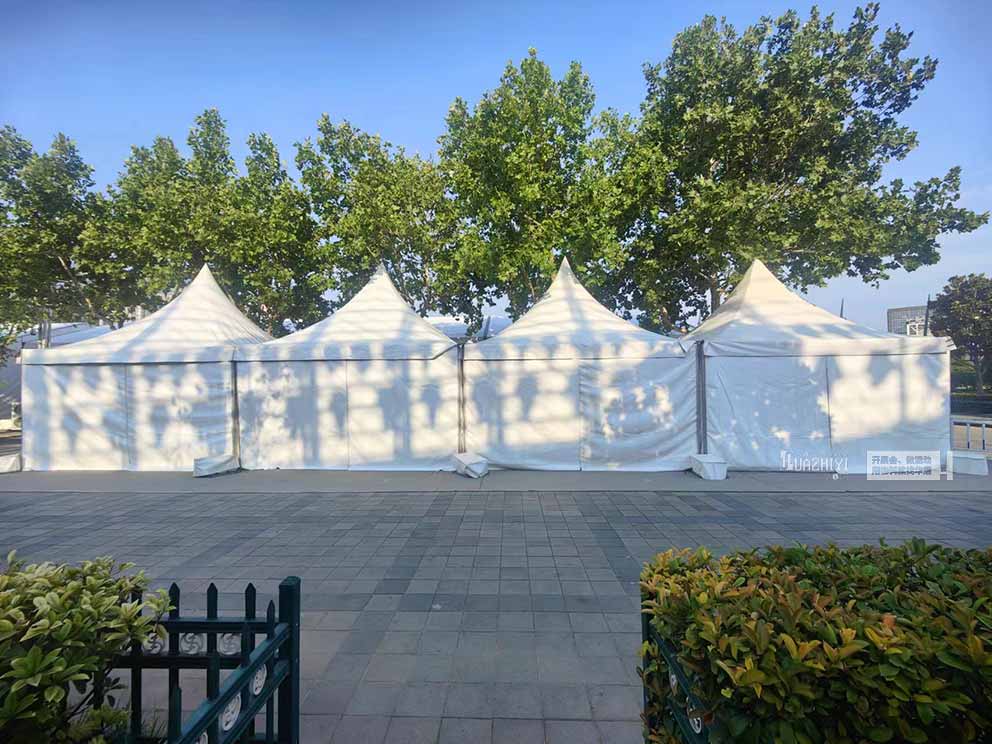 美食節(jié)篷房出租搭建周期要多久？