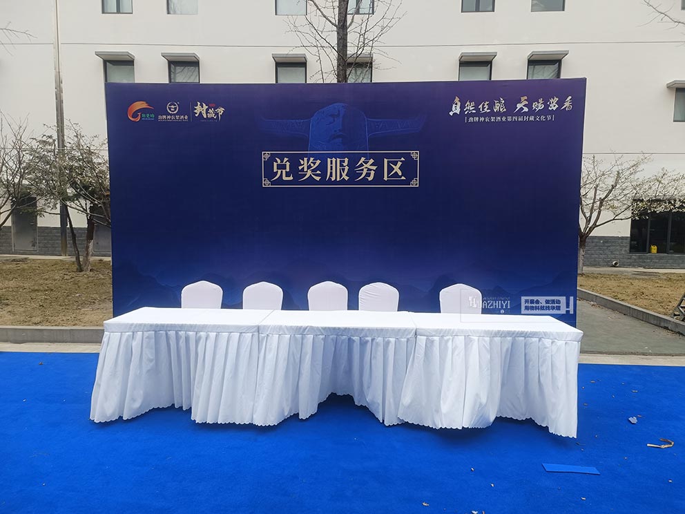 華熠桁架背景搭建大風天氣穩(wěn)固情況如何