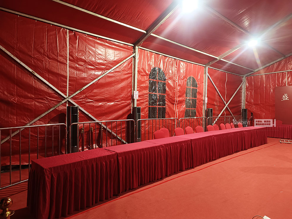 美食節(jié)篷房出租搭建周期要多久？